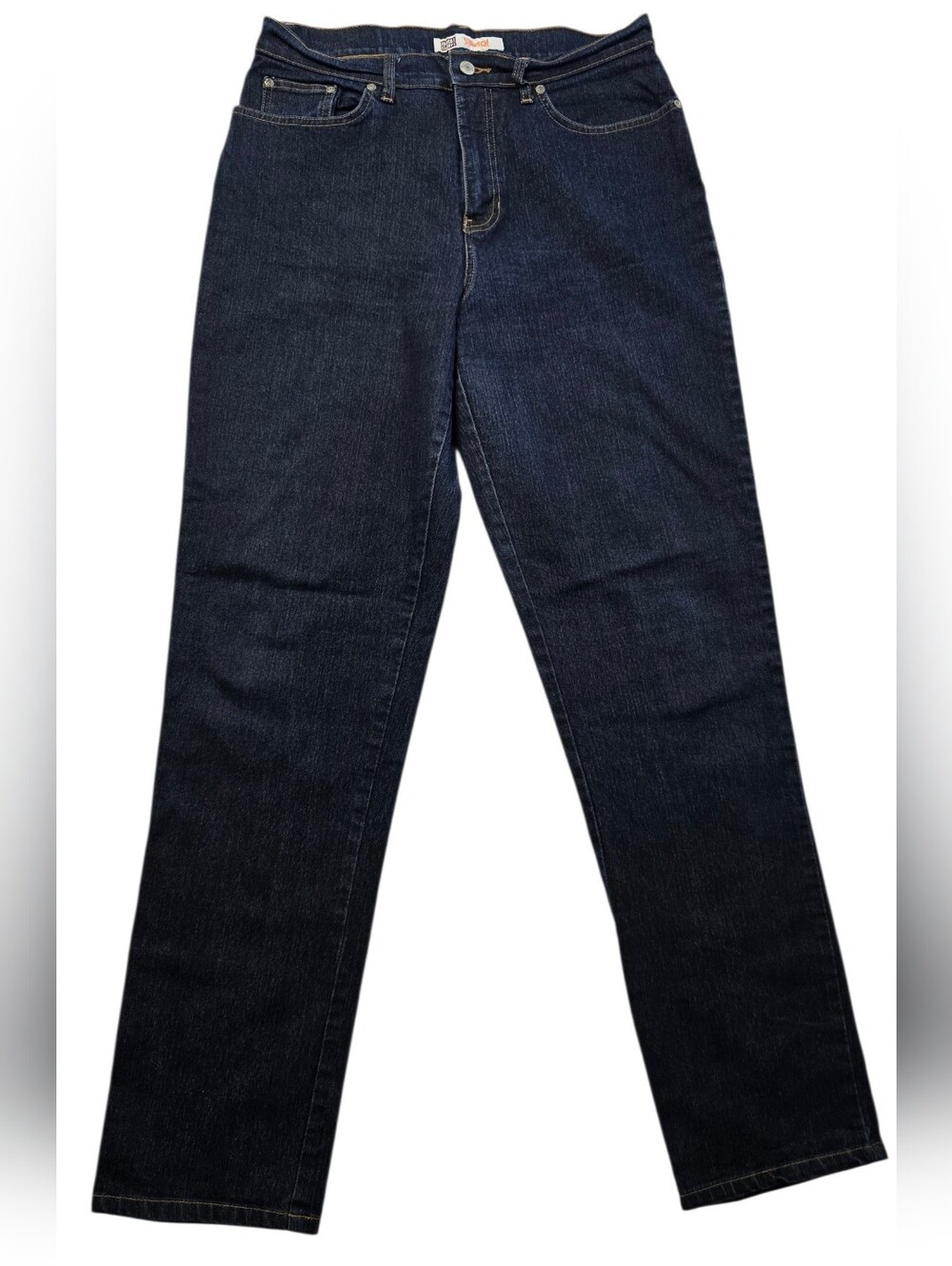 Faded Glory Dark Blue Straight-Leg Jeans
